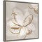 Transparent Beauty II (Floral) by Eva Watts Canvas Art Framed